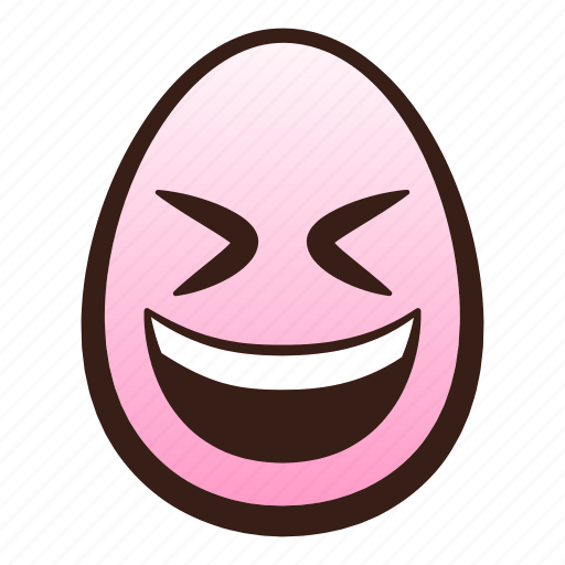 Closed, easter, egg, emoji, eyes, face, grinning icon - Download on Iconfinder