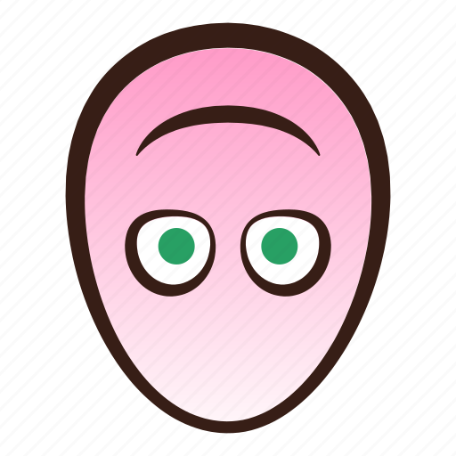 Down, easter, egg, emoji, face, funny, upside icon - Download on Iconfinder