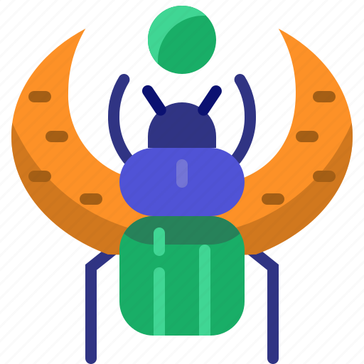 Amulet, bug, culture, egypt, egyptian, insect icon - Download on Iconfinder