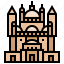 building, cairo, citadel, egypt, landmark
