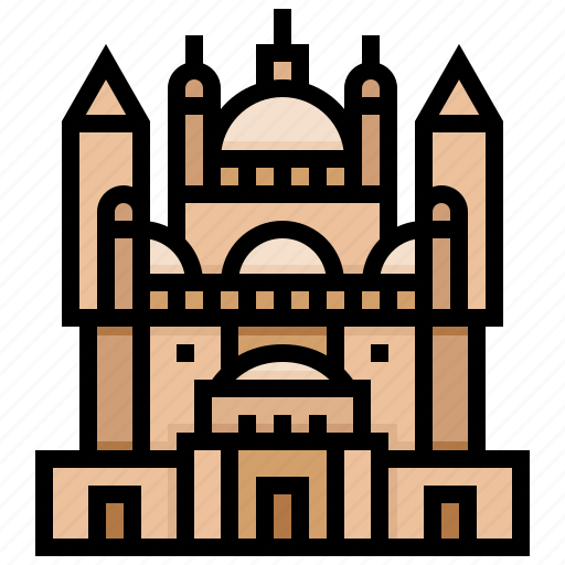 Building, cairo, citadel, egypt, landmark icon - Download on Iconfinder