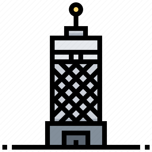 Building, cairo, egypt, landmark, tower icon - Download on Iconfinder