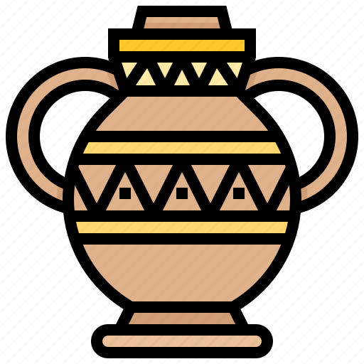 Decoration, egyptian, jar, vase icon - Download on Iconfinder