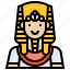 avatar, egypt, male, man, pharaoh 