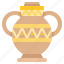 decoration, egyptian, jar, vase 