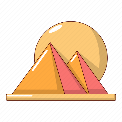 Ancient, cairo, cartoon, egypt, giza, object, pyramid icon - Download on Iconfinder