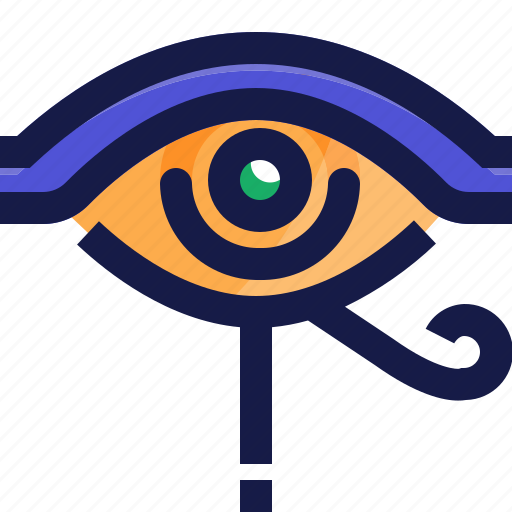 Ancient, egypt, eye, left, right, sign icon - Download on Iconfinder