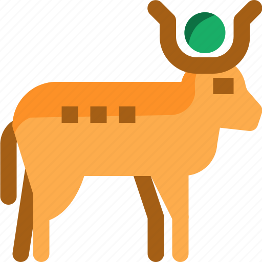 Animal, animals, cow, egypt, goddesses, mammal, nature icon - Download on Iconfinder