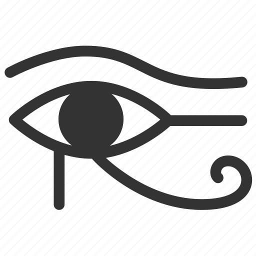 Ancient, egypt, egyptian eye, egyptian god, eye, god, rah icon - Download on Iconfinder