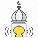 minaret, eid, mubarak, building, architecture, islamic, tower
