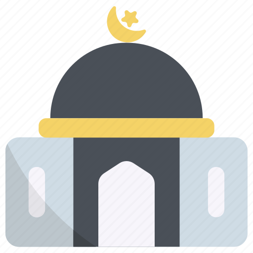 Mosque, building, muslim, islam, architecture, islamic icon - Download on Iconfinder