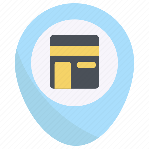 Placeholder, mecca, kaaba, hajj, location, position icon - Download on Iconfinder