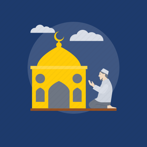 Blessings, muslims belief, muslims pray, prayer, prayer hands icon - Download on Iconfinder
