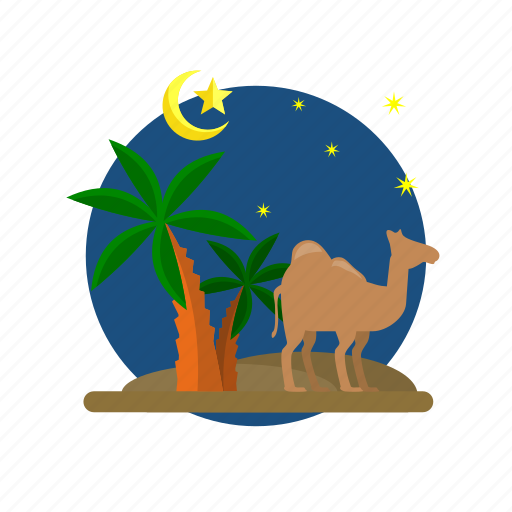 Camel, fasting, field, islam, kareem, ramadan, religion icon - Download on Iconfinder