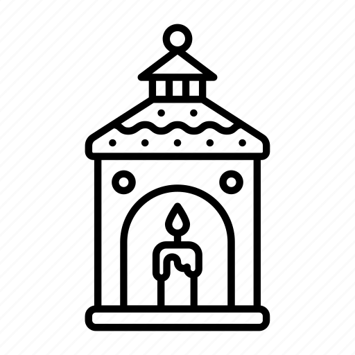 Candle lamp, lantern, lantern candle, lantern light, arabic lantern icon - Download on Iconfinder