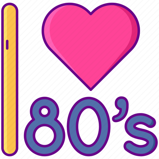 80s, heart, love icon - Download on Iconfinder on Iconfinder