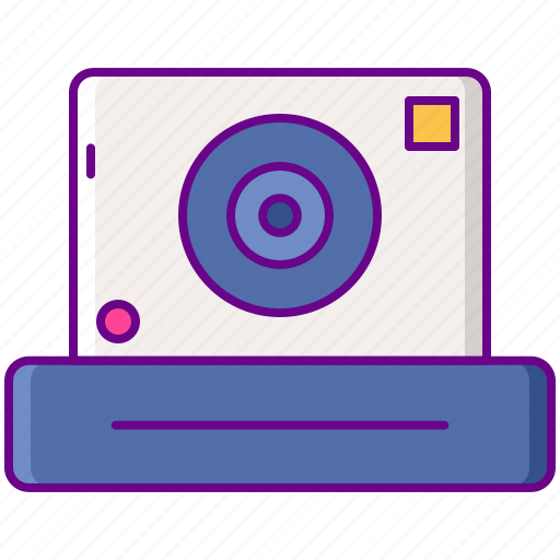 80s, camera, photography, polaroid icon - Download on Iconfinder