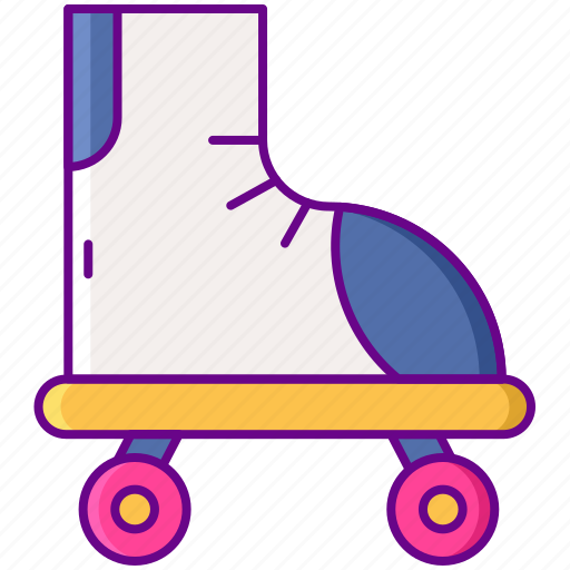 Disco, roller, skates, skating icon - Download on Iconfinder