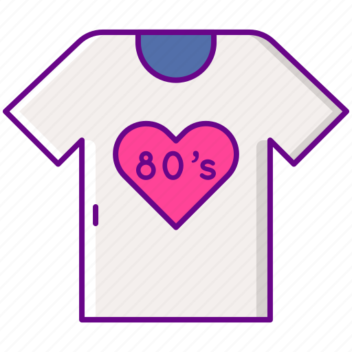 80s, love, shirts, slogan icon - Download on Iconfinder