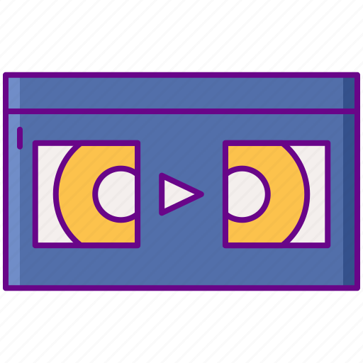 80s, cassette, movies, video icon - Download on Iconfinder