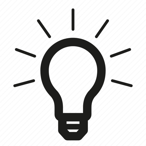 Bulb, idea, lightbulb icon - Download on Iconfinder