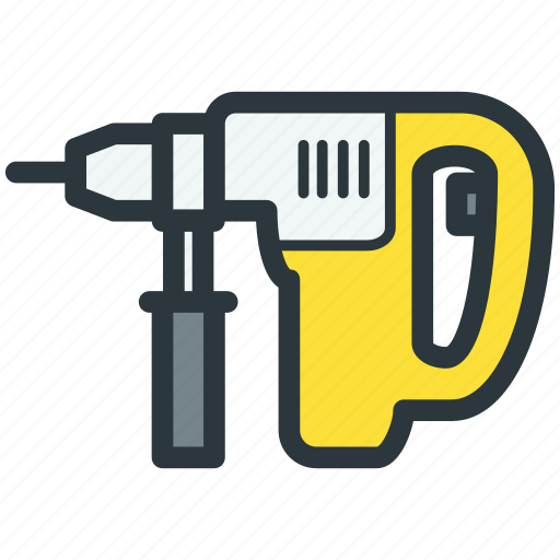 Perforator, construction equipment, repair tool, drill icon - Download on Iconfinder