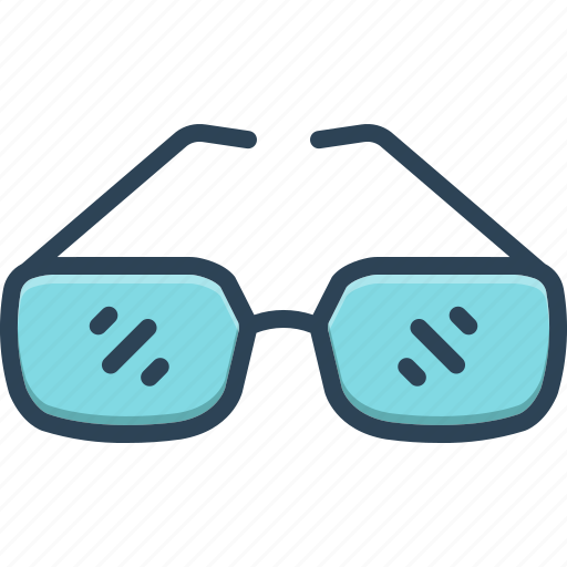 Glasses, spec, sunglasses, eyeglasses, spectacles, optic, protection icon - Download on Iconfinder