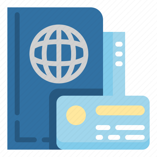Passport, permit, residence, retirement, travel, visa icon - Download on Iconfinder