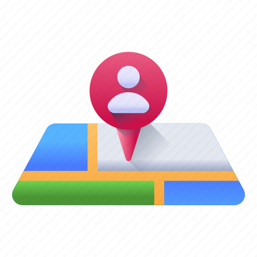 Person location, user location, user destination, location pin, gps icon - Download on Iconfinder
