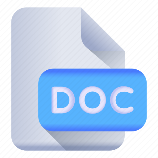 Document, doc file, format, sheet, file extension icon - Download on Iconfinder