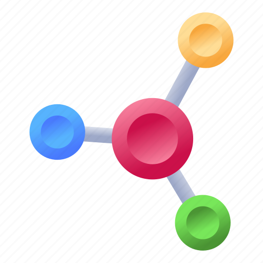 Molecular structure, compound, molecules, molecular shape, bonding icon - Download on Iconfinder