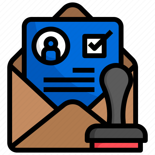 Absentee, vote, elections, voting, poll, communications icon - Download on Iconfinder