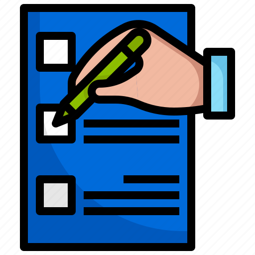 Ballot, paper, sheet, voting icon - Download on Iconfinder