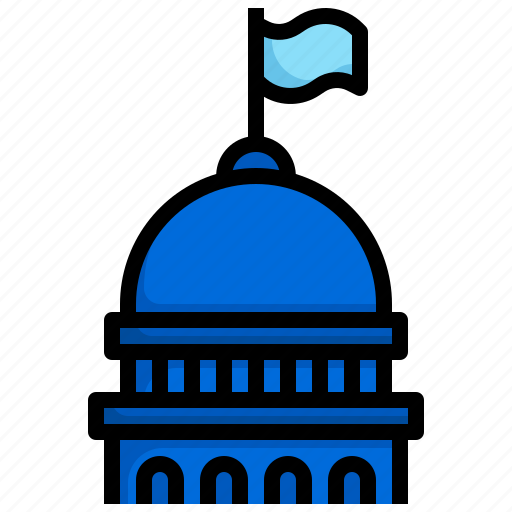 Congress, architecture, and, city, urban, town icon - Download on Iconfinder