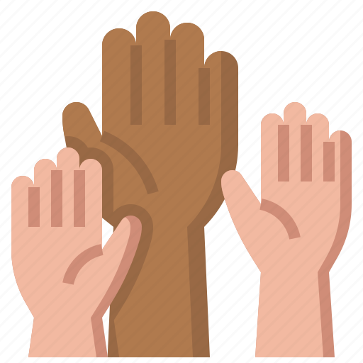 Democracy, politics, ballot, hands, and, gestures icon - Download on Iconfinder