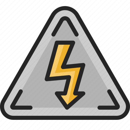 Danger, alert, high, voltage, caution, warning, signage icon - Download on Iconfinder