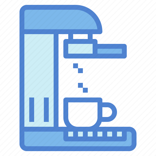 Coffee, drink, hot, machine, shop icon - Download on Iconfinder