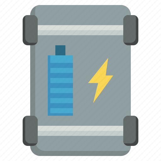 Battery, accumulator, transportation, charge, power icon - Download on Iconfinder