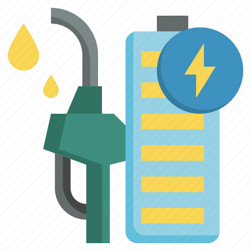 Hybrid, car, battery, electric, vehicle, transportation icon - Download on Iconfinder