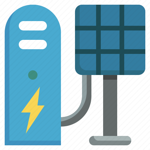 Solar, cell, charging, station, ecology, environment, electric icon - Download on Iconfinder