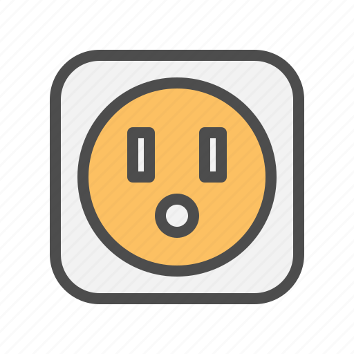 Plug, socket, connector, power, energy, charge, electricity icon - Download on Iconfinder