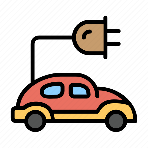 Automobile, car plug, electric car, electric vehicle, servicing car, transportation icon - Download on Iconfinder