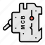 circuit breaker, connection breaker, current breaker, electric breaker, electric machinery, transmission blocker 