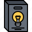 box, bulb, electric, electricity, electrification, etelectrician, light 