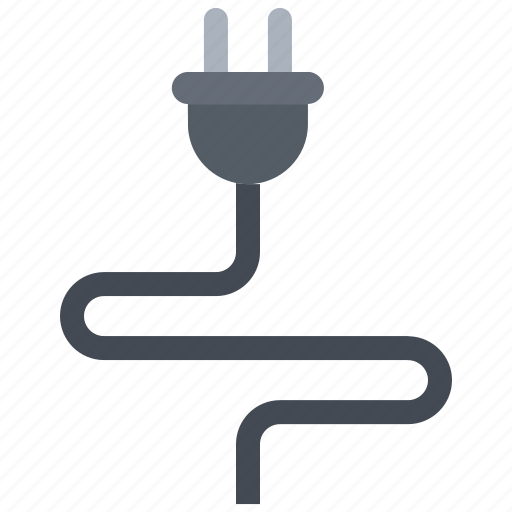 Cable, electric, electrician, electricity, electrification, plug icon - Download on Iconfinder
