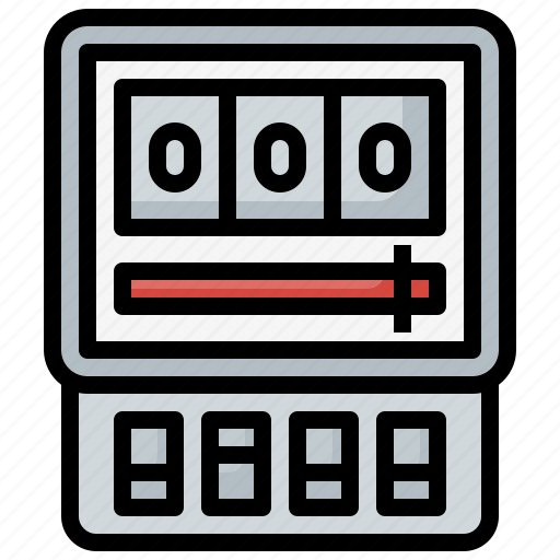Electric, electronics, gauge, light, meter, pressure icon - Download on Iconfinder