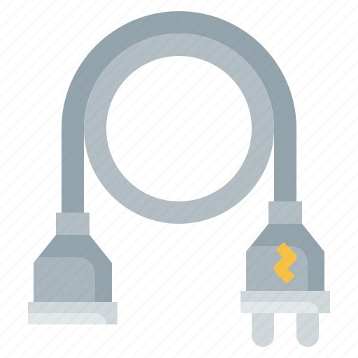 Cord, electricity, energy, extension, plug, power icon - Download on Iconfinder