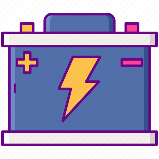 Battery, car, charging, energy icon - Download on Iconfinder
