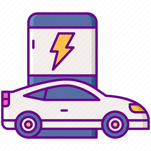 Charging, electric, power, vehicle icon - Download on Iconfinder
