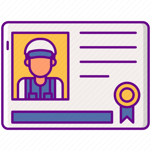 Certificate, diploma, electrician, license icon - Download on Iconfinder
